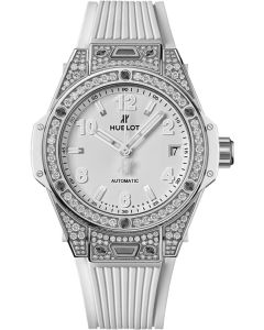 Big Bang One Click Steel White Pave