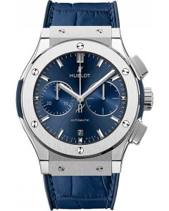 Classic Fusion Chronograph Titanium Blue