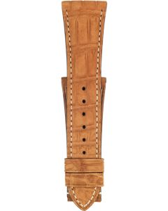 Alligator Nubuck Tan Color Strap