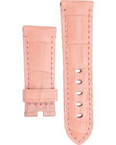 Alligator Semimat Pink Strap