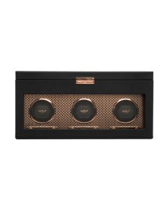 Axis Triple Watch Winder With Storage