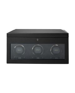 British Racing Triple Watch Winder With Storage